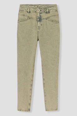Promod Jean mom taille haute MARCEL - Sable Hot