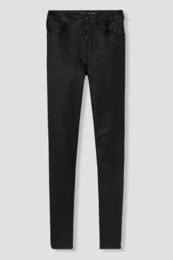 Promod Jean skinny enduit GASPARD - Noir Fashion