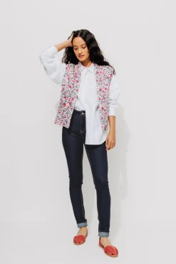 Promod Jean skinny Femme GASPARD - Jean rinse Jeanrinse Discount
