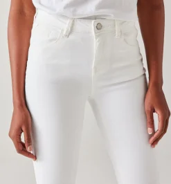 Promod Jean skinny push up ERNEST - Blanc Flash Sale