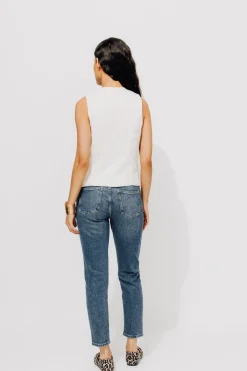 Promod Jean slim cropped Femme GASTON - Jean moyen Jeanmoyen Cheap