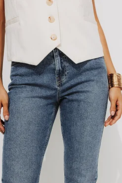 Promod Jean slim cropped Femme GASTON - Jean moyen Jeanmoyen Cheap