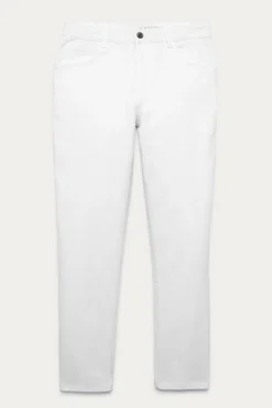 Promod Jean slim cropped Femme GASTON - Blanc Best