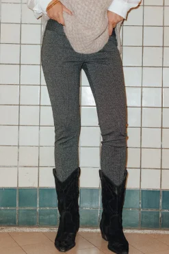 Promod Legging d'hiver à carreaux - Imprimé noir Impriménoir Shop
