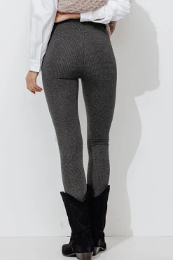 Promod Legging d'hiver à carreaux - Imprimé noir Impriménoir Shop