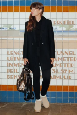 Promod Leggings d'hiver Femme - Noir Fashion