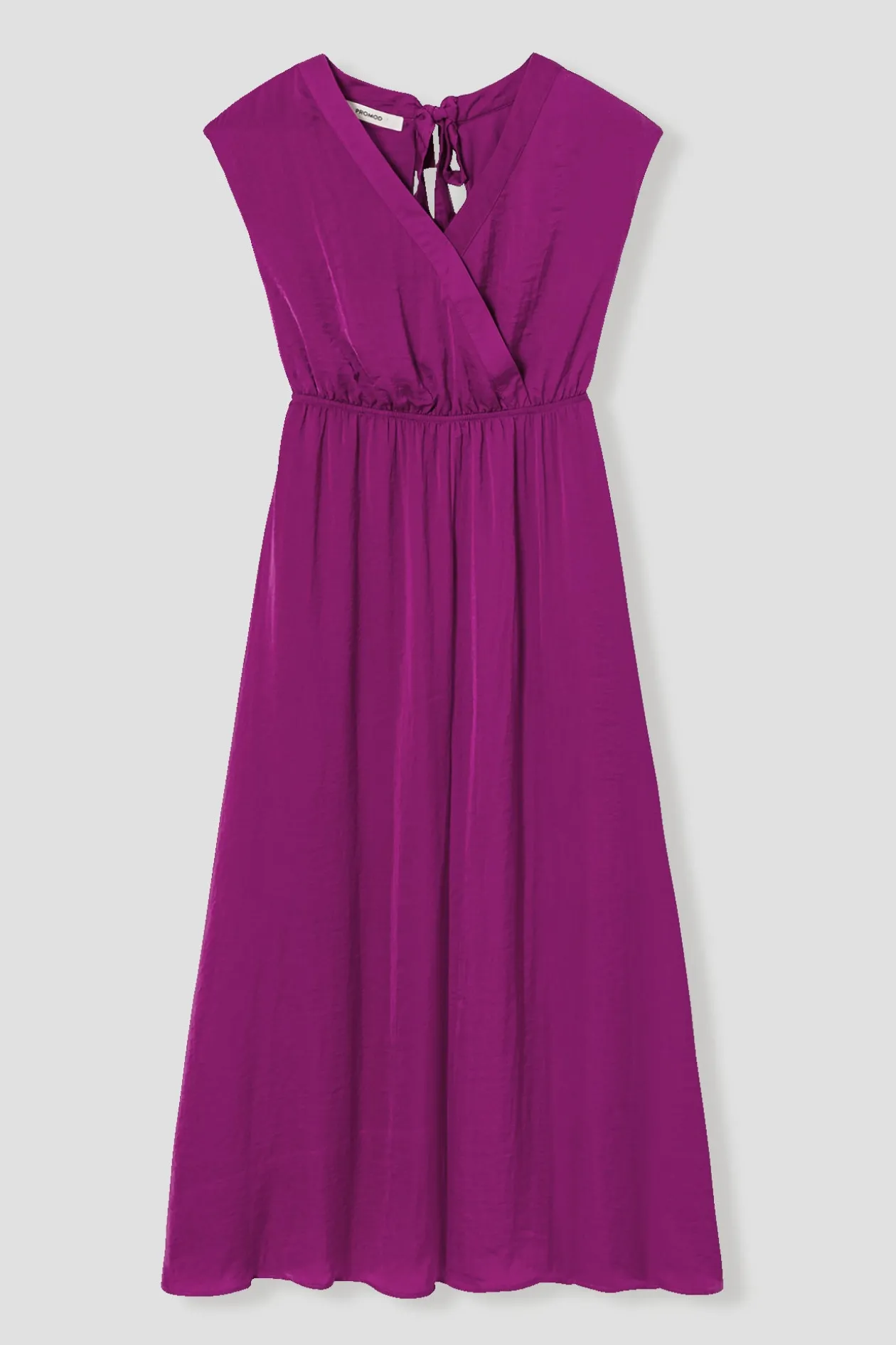 Promod Longue robe soyeuse Femme - Violet Sale