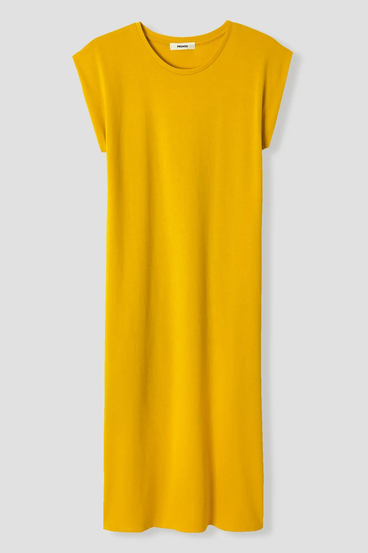 Promod Longue robe t-shirt Femme - Ocre Fashion