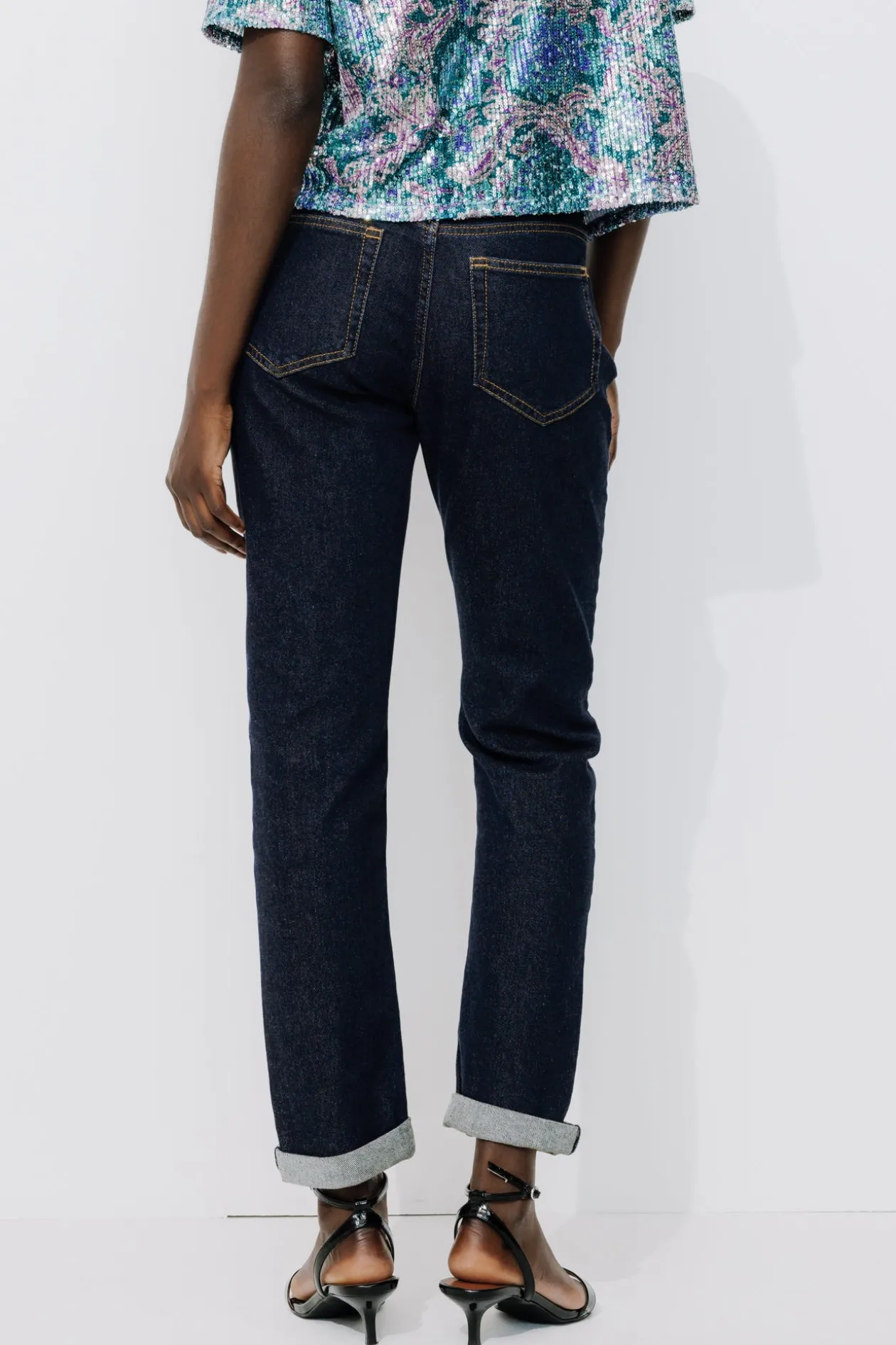 Promod LUCIEN jean girlfriend Femme - Jean rinse Jeanrinse Clearance