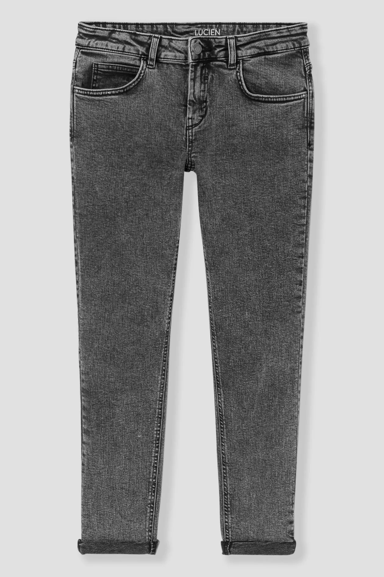Promod LUCIEN jean girlfriend Femme - Jeans gris Jeansgris Outlet