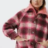 Promod Manteau court à carreaux - Carreaux multicolores Carreauxmulticolores Cheap