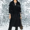 Promod Manteau en laine mélangée - Noir Clearance