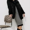 Promod Manteau en moumoute retournée - Noir Store