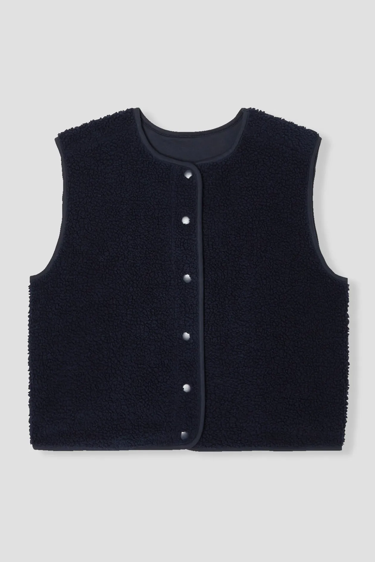 Promod PALOMA en moumoute réversible - Marine Cheap
