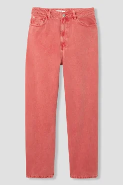 Promod Pantalon barrel/balloon Femme - Rouge New