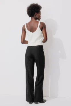 Promod Pantalon de tailleur Femme - Noir Cheap