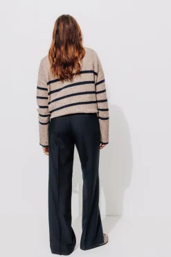 Promod Pantalon de tailleur Femme - Marine Fashion