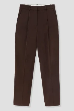 Promod Pantalon de tailleur Femme - Marron Online