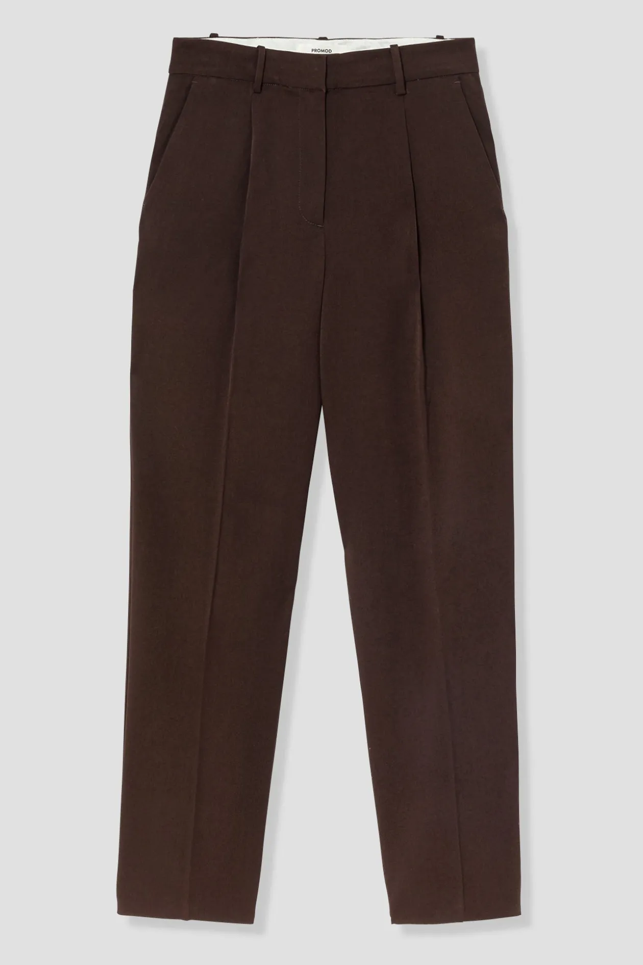 Promod Pantalon de tailleur Femme - Marron Online