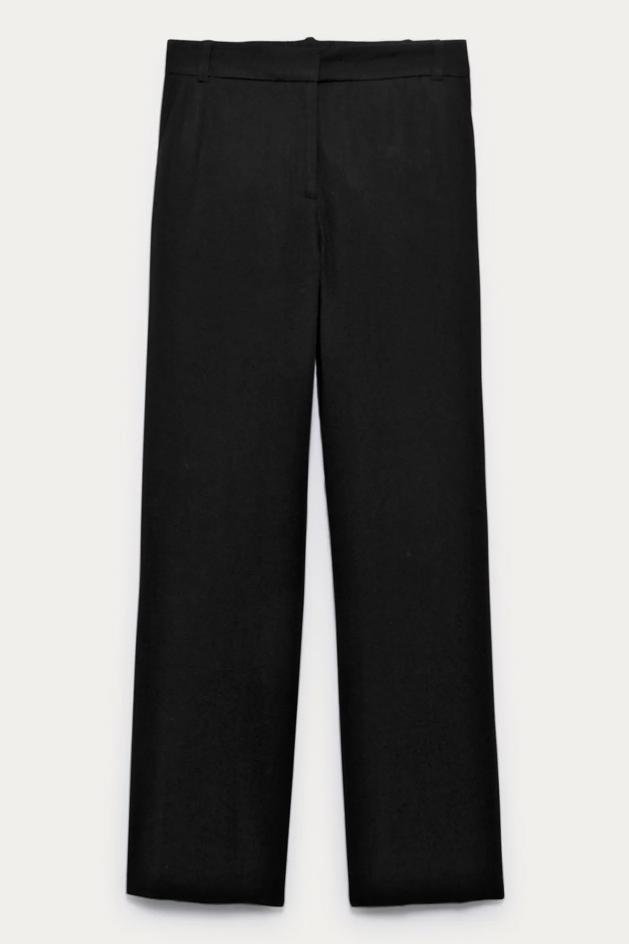 Promod Pantalon droit taille haute - Noir Online