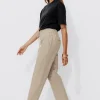 Promod Pantalon jogpant Femme - Ecru Outlet