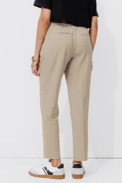 Promod Pantalon jogpant Femme - Ecru Outlet