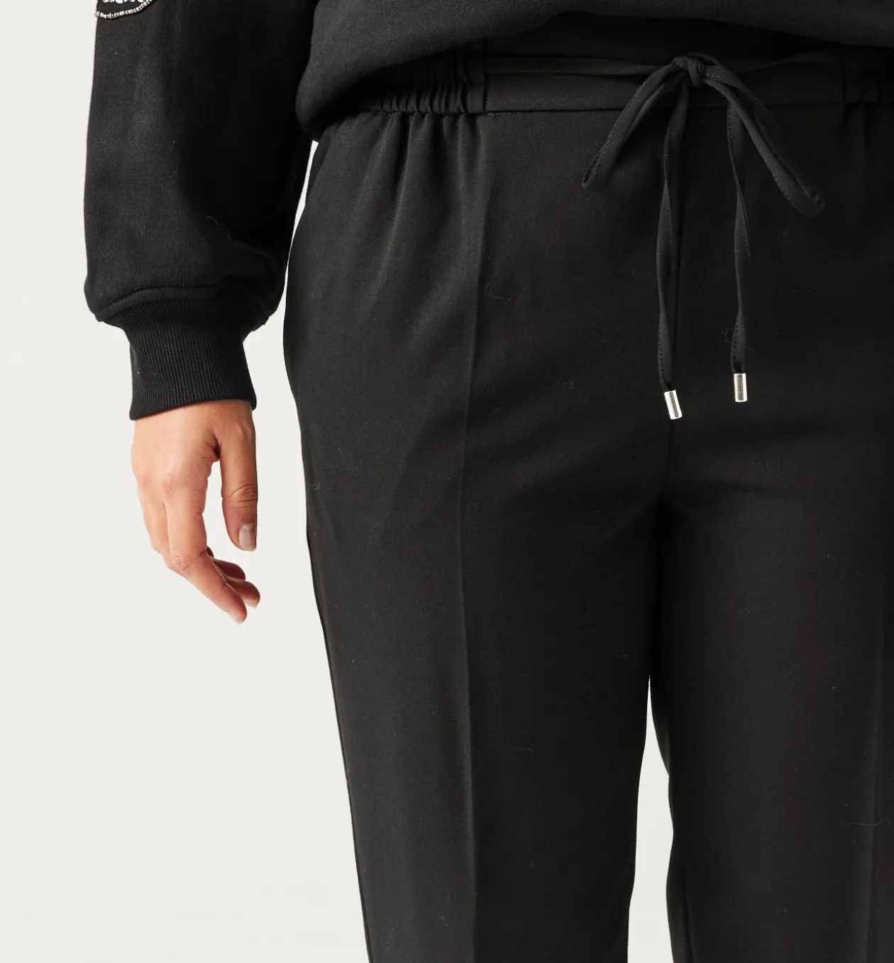 Promod Pantalon jogpant Femme - Noir Fashion