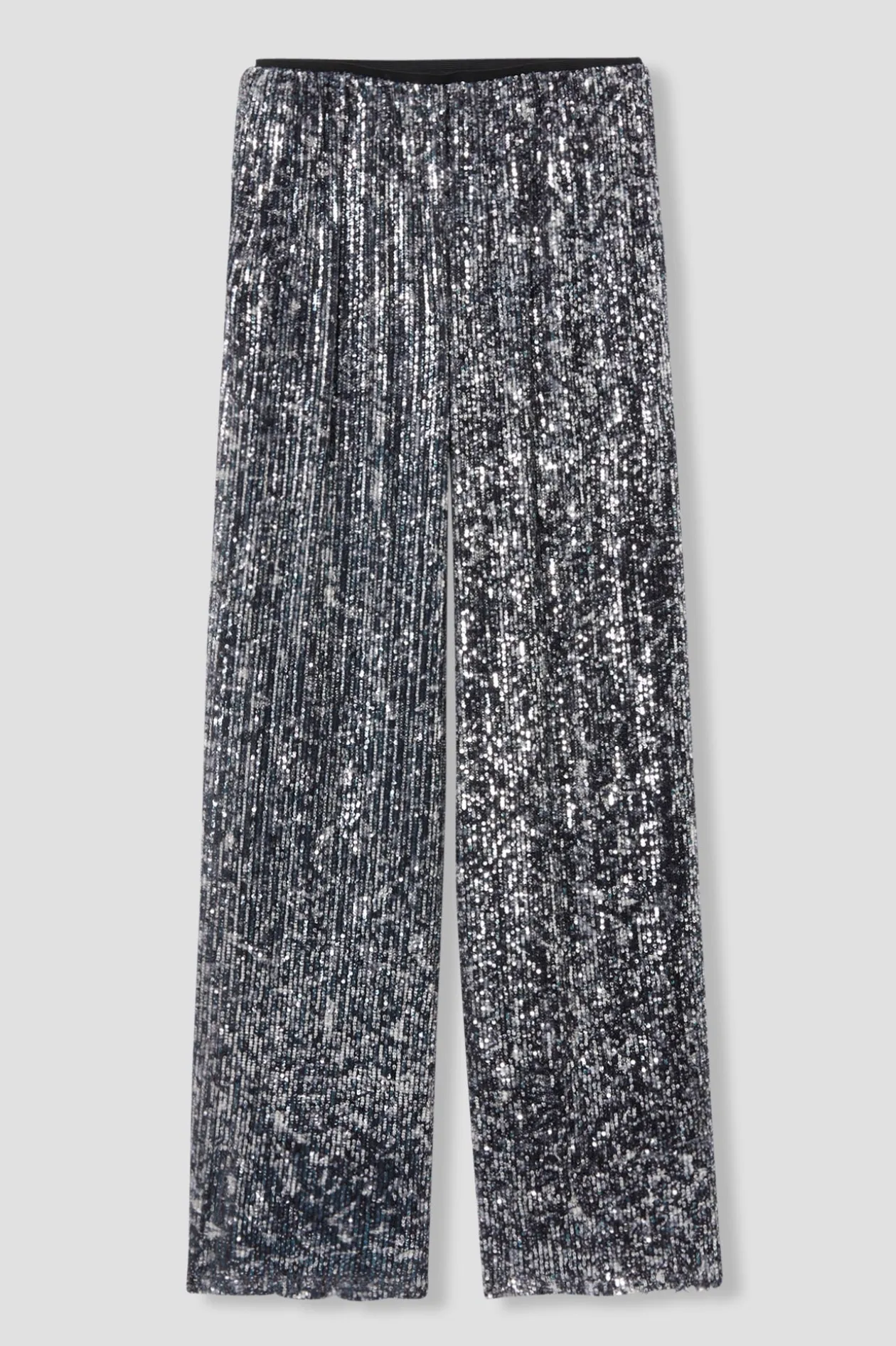 Promod Pantalon large à paillettes - Imprimé multicolore Imprimémulticolore Cheap