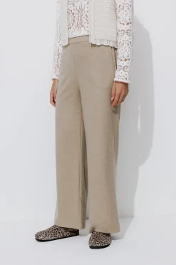 Promod Pantalon large Femme - Ecru Store
