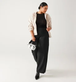 Promod Pantalon large Femme - Noir Hot