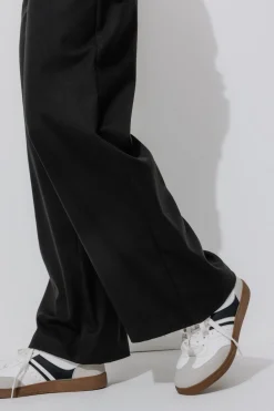 Promod Pantalon large Femme - Noir Best Sale