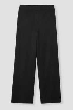 Promod Pantalon large Femme - Noir Hot