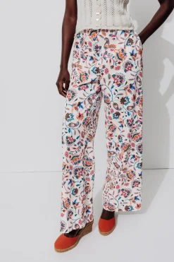 Promod Pantalon large imprimé Femme - Imprimé écru Impriméécru Cheap