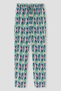 Promod Pantalon motif ikat Femme - Imprimé multicolore Imprimémulticolore Hot