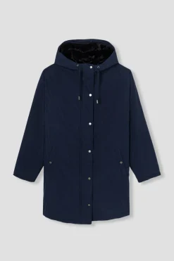 Promod Parka chaude à capuche Femme - Marine Cheap