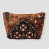 Promod Pochette en velours LALLA - Marron Store