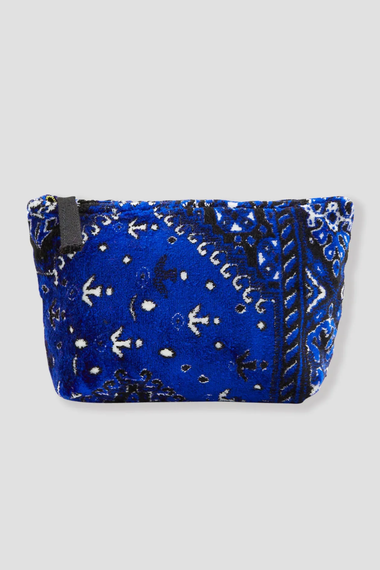 Promod Pochette en velours LALLA - Bleu Best Sale
