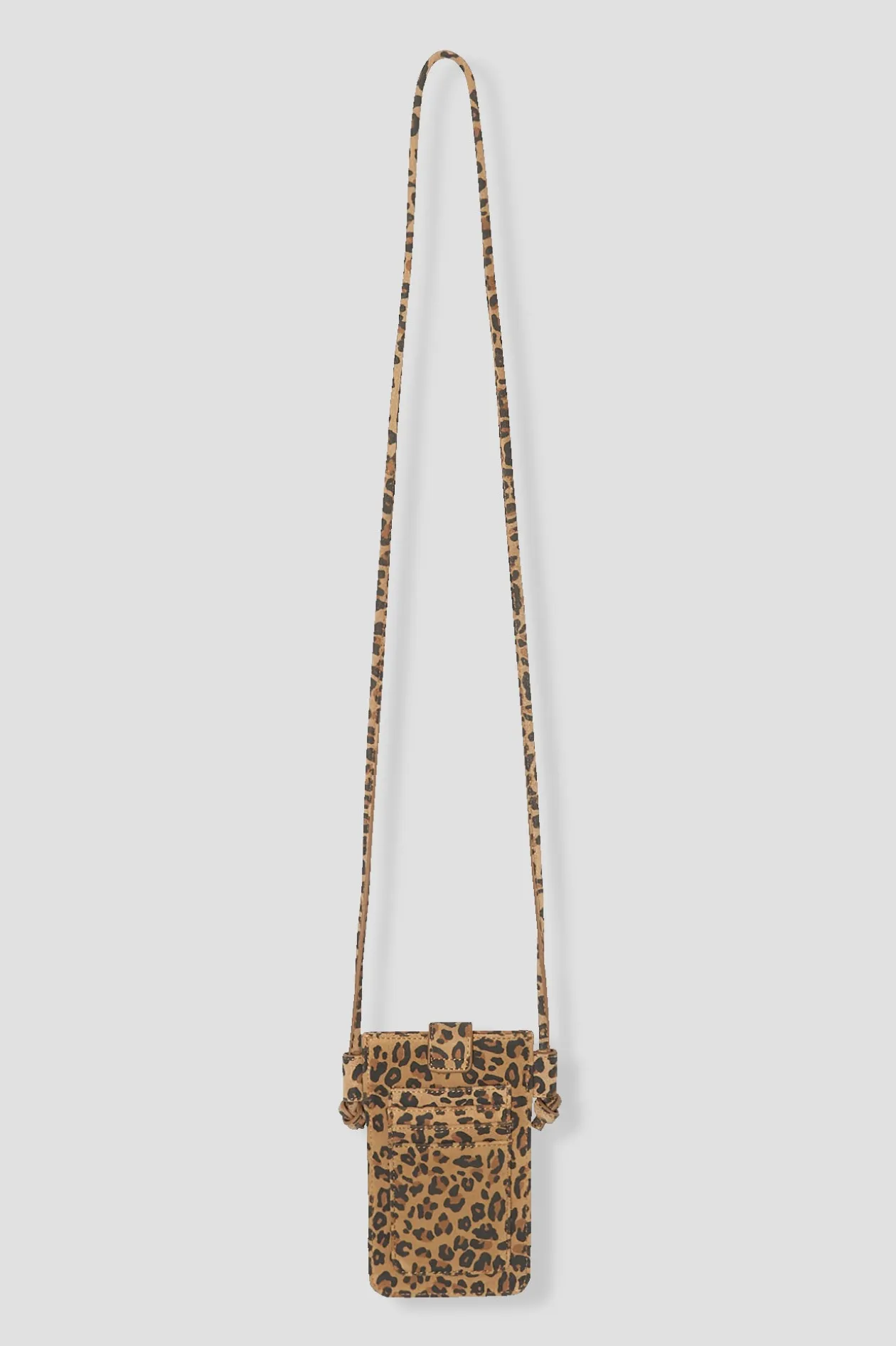 Promod Pochette léopard en cuir - Imprimé camel Imprimécamel Cheap