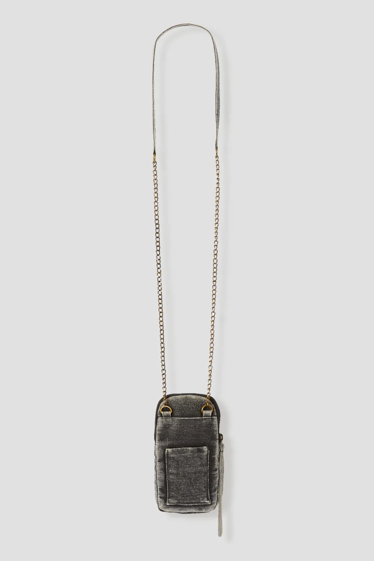 Promod Pochette smartphone en jean - Gris Fashion