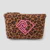 Promod Pochette zippée léopard Femme - Imprimé camel Imprimécamel Flash Sale