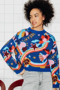 Promod Pull à motifs colorés Femme - Imprimé multicolore Imprimémulticolore Online