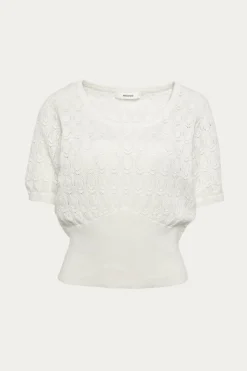 Promod Pull ajouré éco-conçu - Ecru Sale
