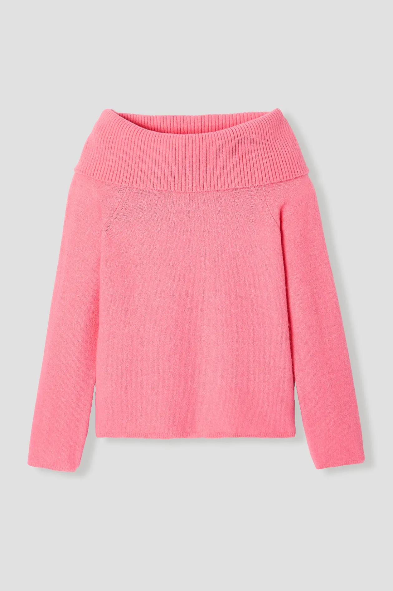 Promod Pull col Bardot Femme - Rose Hot