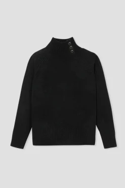 Promod Pull col montant Femme - Noir New
