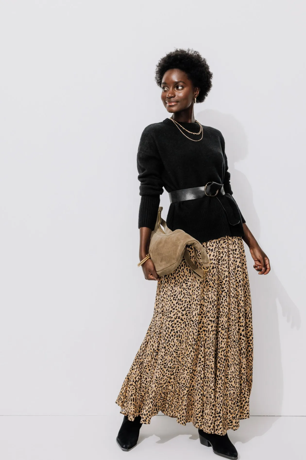 Promod Pull col rond Femme - Noir Shop