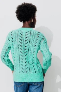 Promod Pull en maille ajourée Femme - Opaline Sale