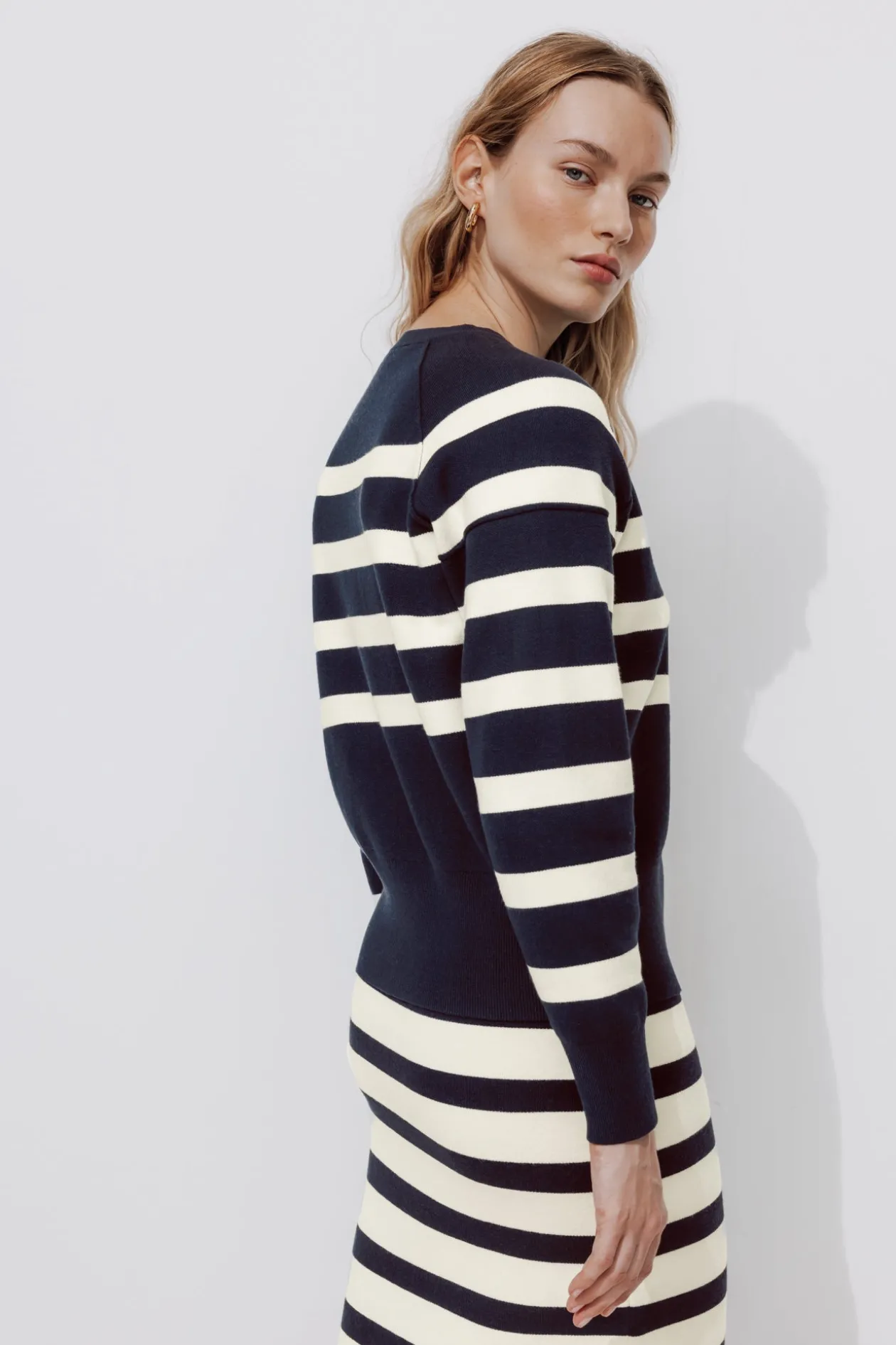 Promod Pull marinière Femme - Rayé marine Rayémarine Cheap