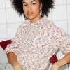 Promod Pull moelleux tacheté Femme - Imprimé écru Impriméécru Best Sale