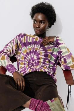 Promod Pull tie dye Femme - Imprimé multicolore Imprimémulticolore Cheap