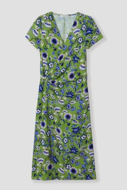 Promod Robe cache-cœur imprimée Femme - Imprimé multicolore Imprimémulticolore Discount